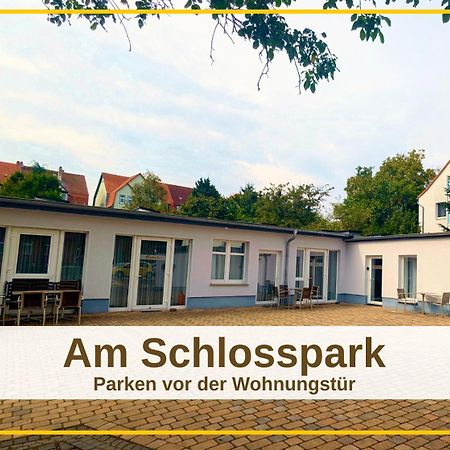 Fewo Urban Gotha-Apartment Friedenstein- Am Schlosspark- Parken An Der Der Tuer- Barrierefrei, 900 Meter Zum Bahnhof - Wallbox Eksteriør billede