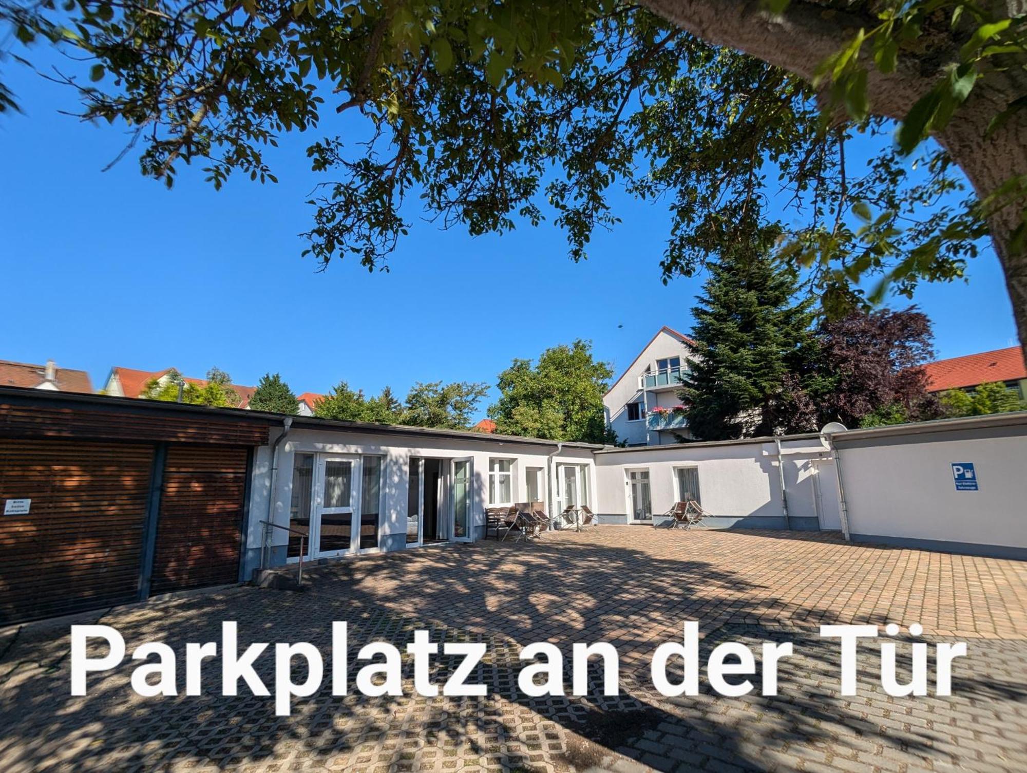 Fewo Urban Gotha-Apartment Friedenstein- Am Schlosspark- Parken An Der Der Tuer- Barrierefrei, 900 Meter Zum Bahnhof - Wallbox Eksteriør billede